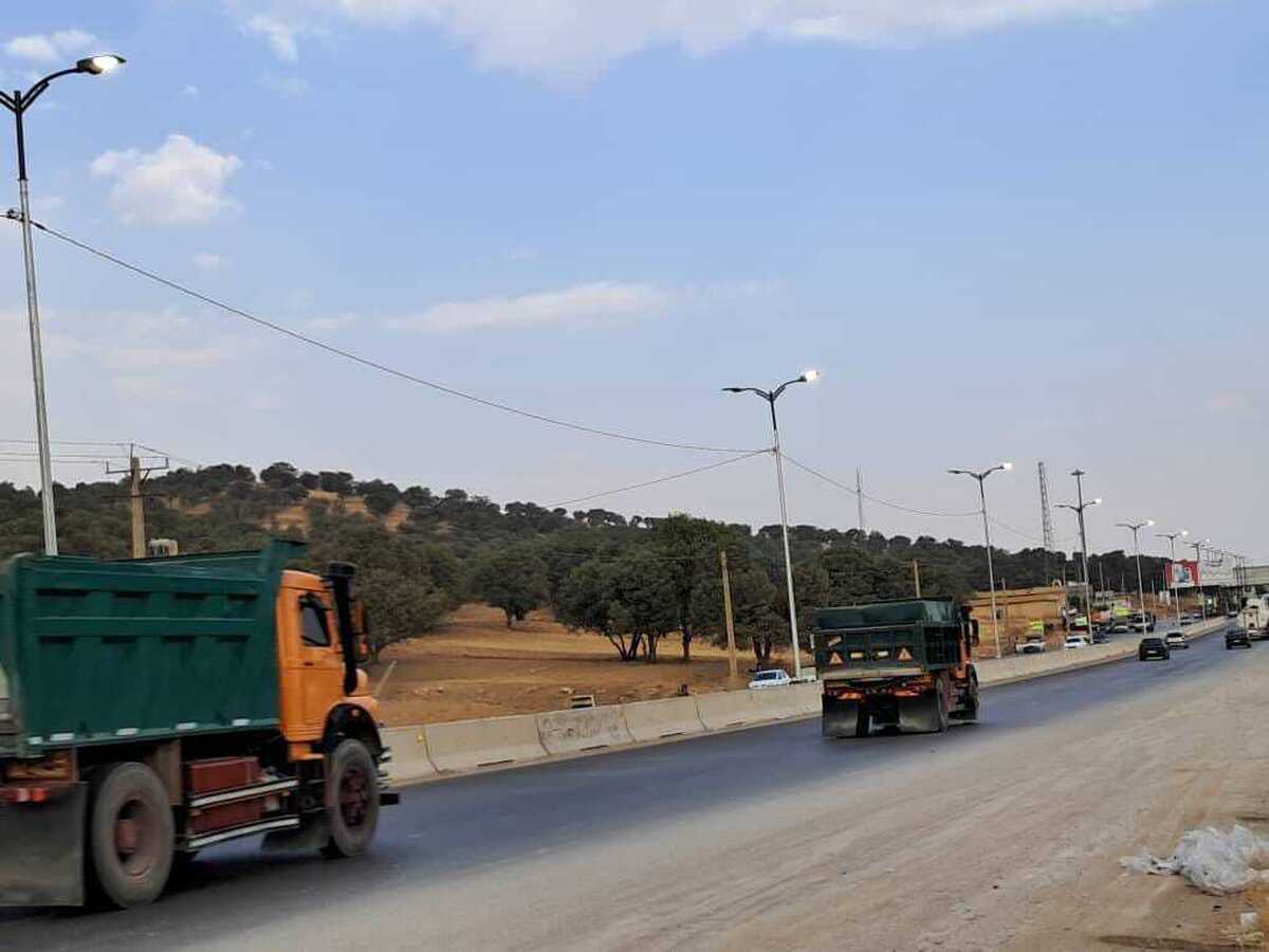 اجرای ۴۵۰ متر روشنایی در محور یاسوج - اصفهان