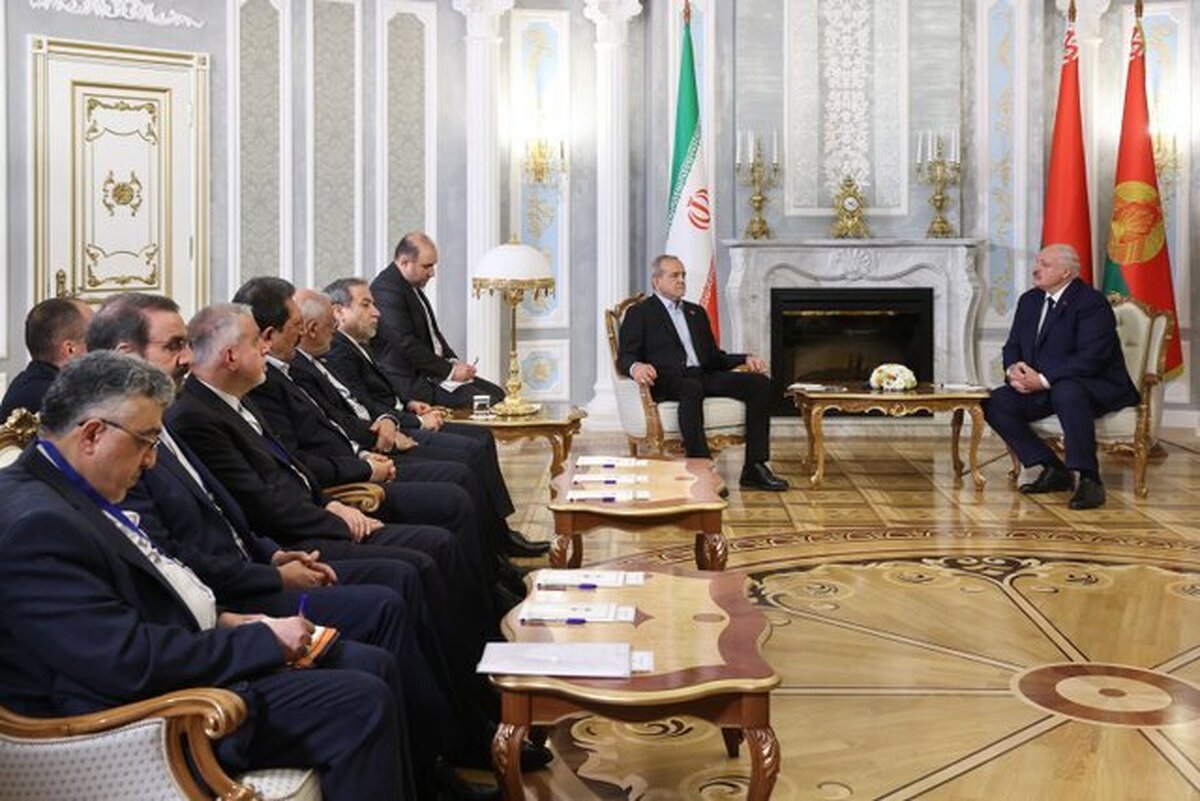 امضای ۱۲ سند همکاری و ۱ بیانیه مشترک میان ایران و بلاروس