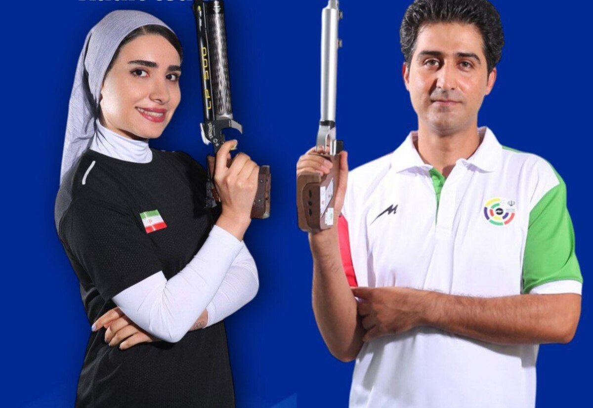 تیراندازی قهرمانی آسیا/رستمیان و گل‌خندان برنزی شدند، تیم نوجوانان نقره‌ای 