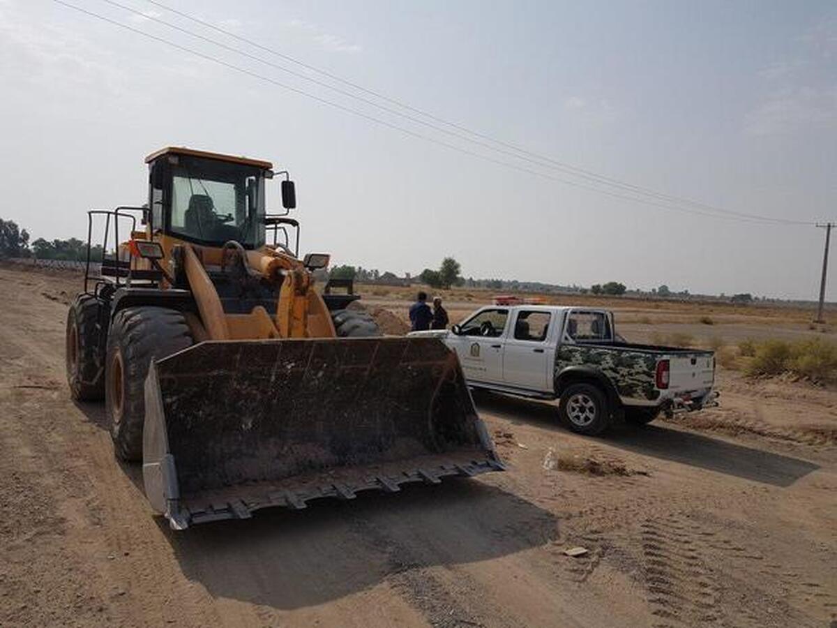 رفع تصرف ۵۴۰ میلیارد تومان اراضی ملی در خوزستان