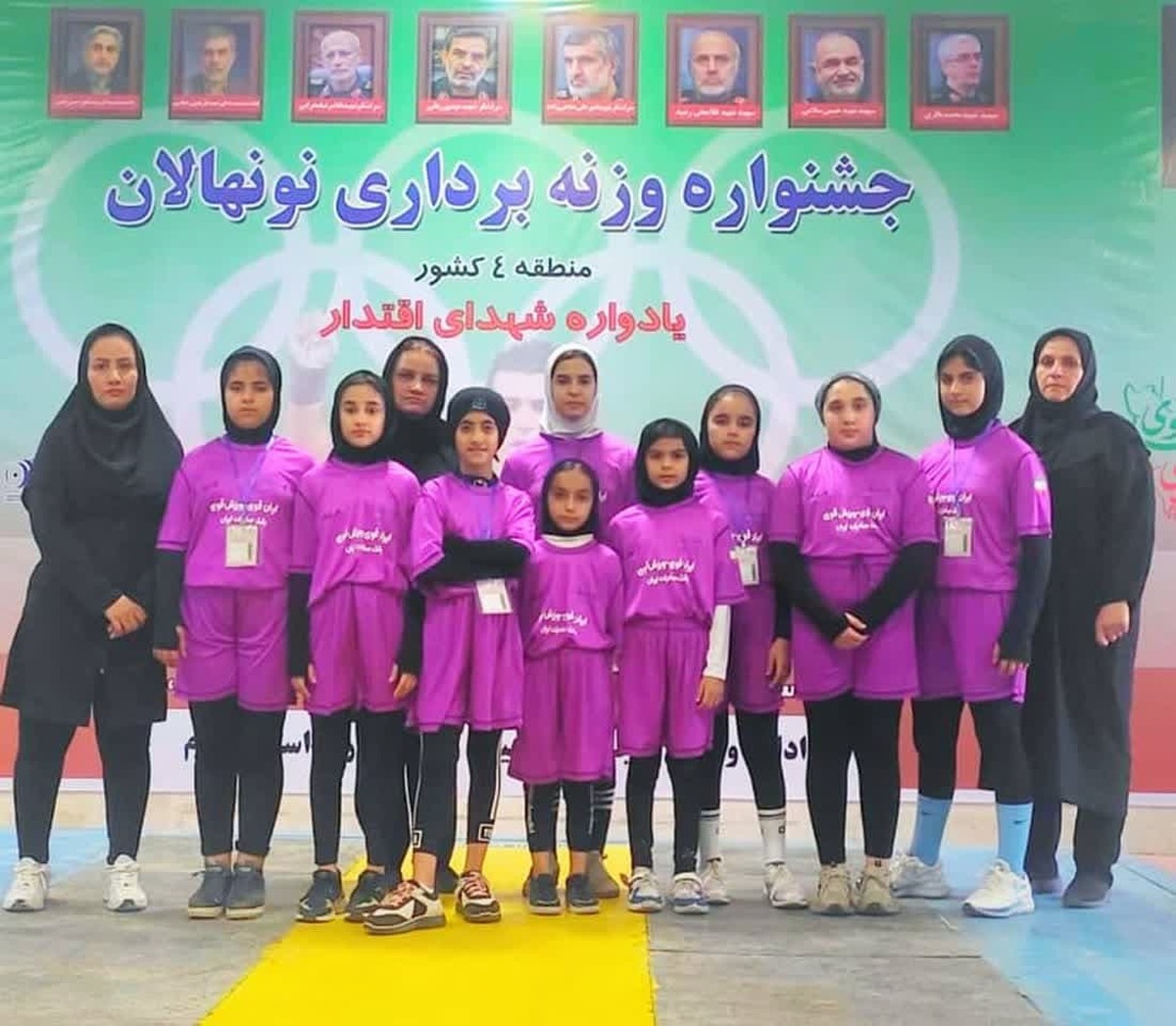 راهیابی دختران نونهال خوزستان به اردوی تیم ملی وزنه برداری