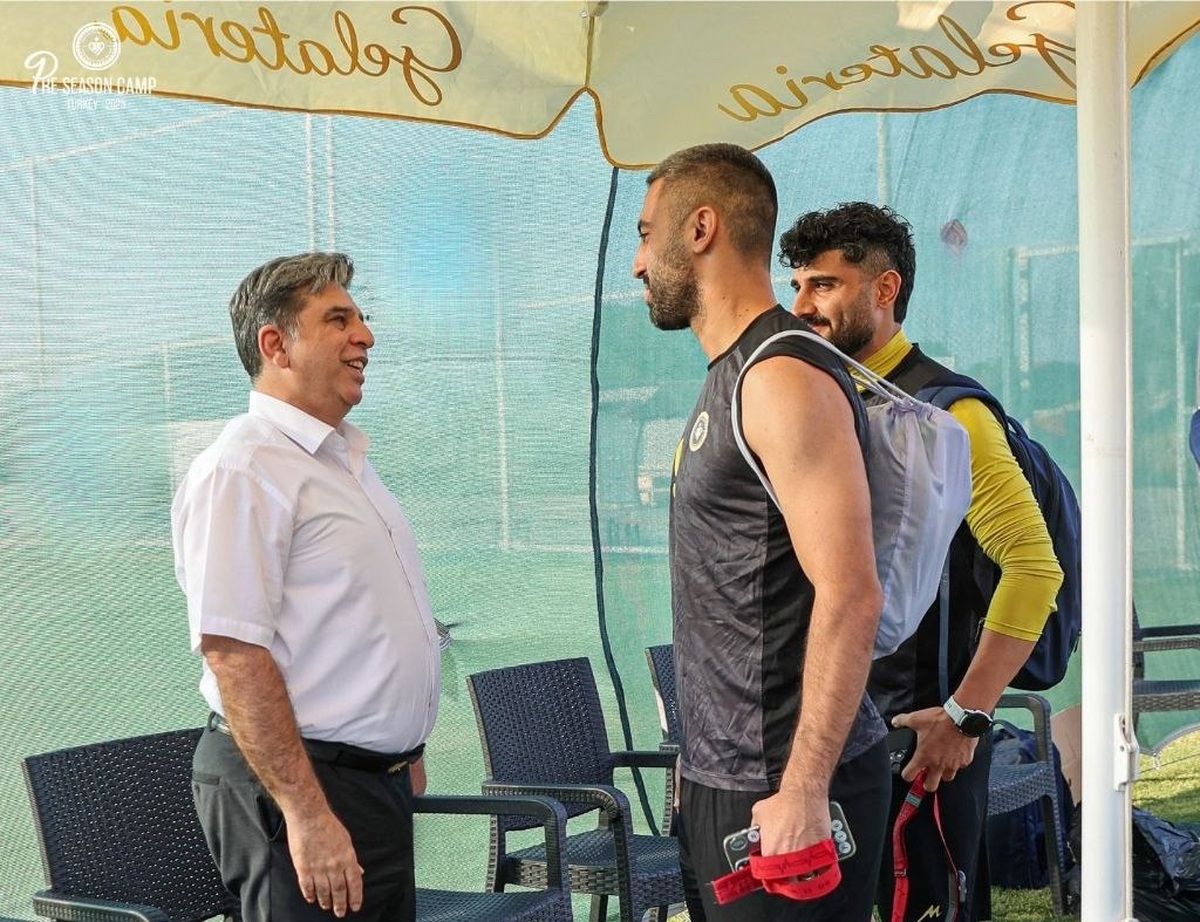 مدیرعامل سپاهان به ترکیه رسید