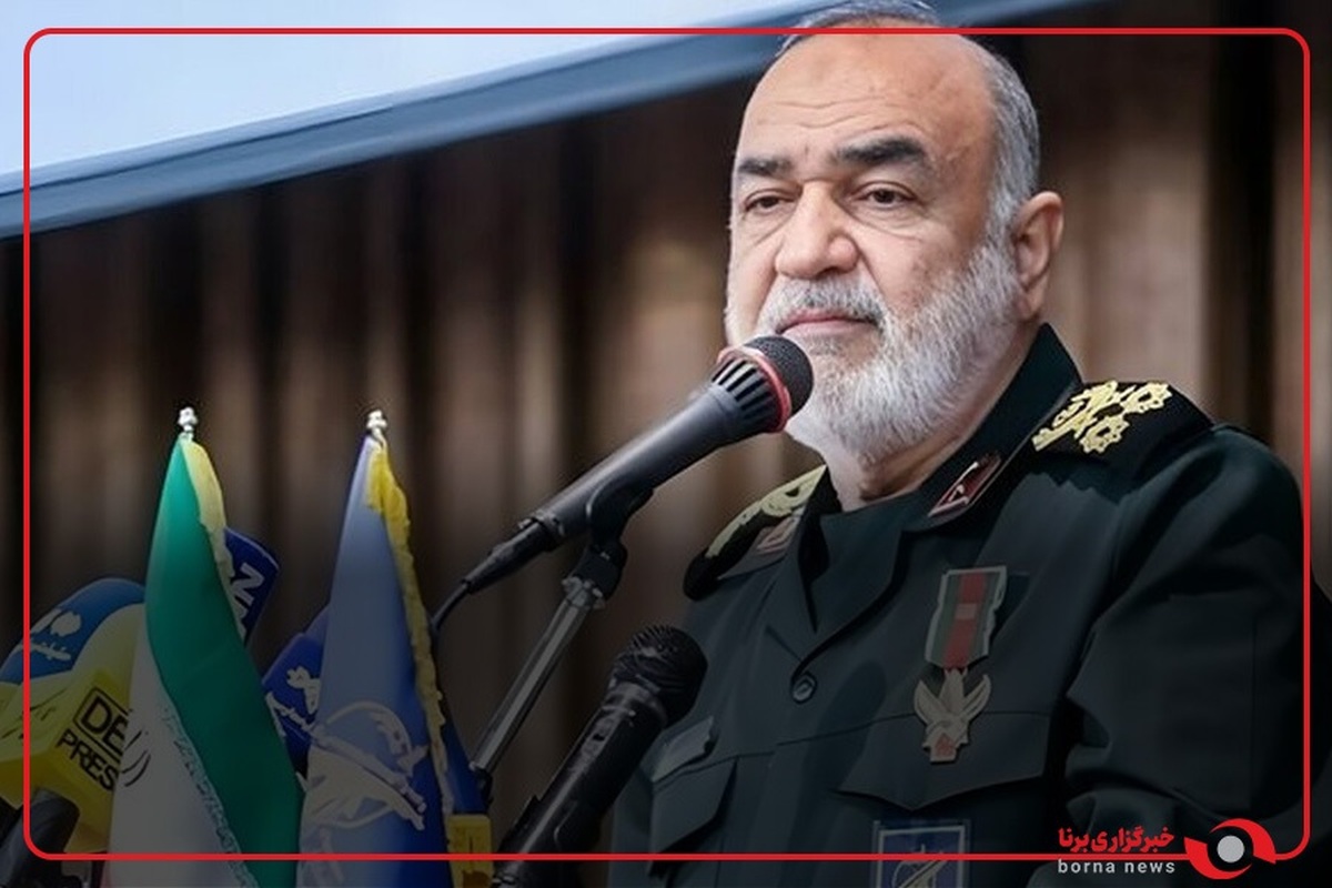 حضور رئیس مجلس و فرمانده‌ کل سپاه در مراسم چهلمین روز شهادت سرلشکر سلامی