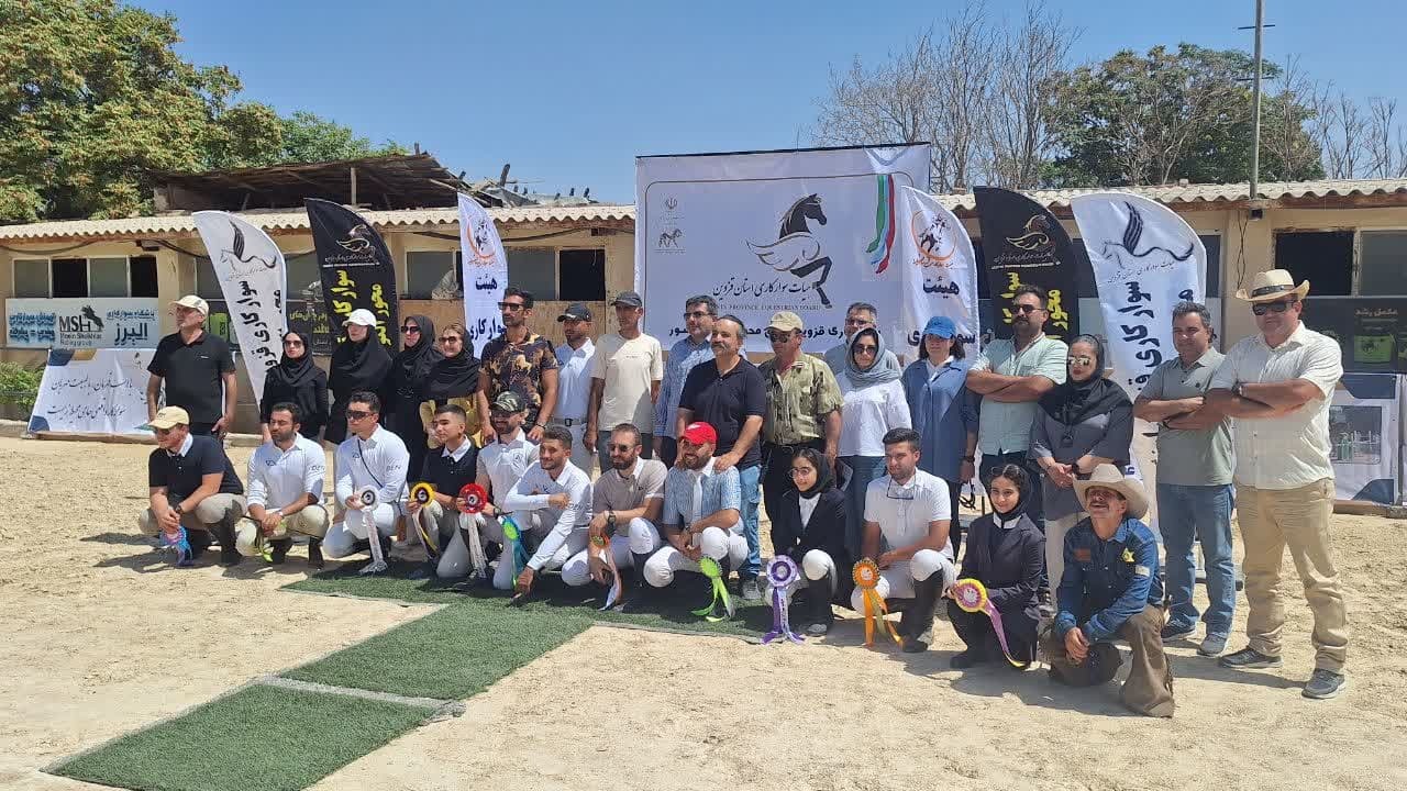 نفرات برتر سومین دوره رقابت های پرش با اسب استان قزوین مشخص شدند 