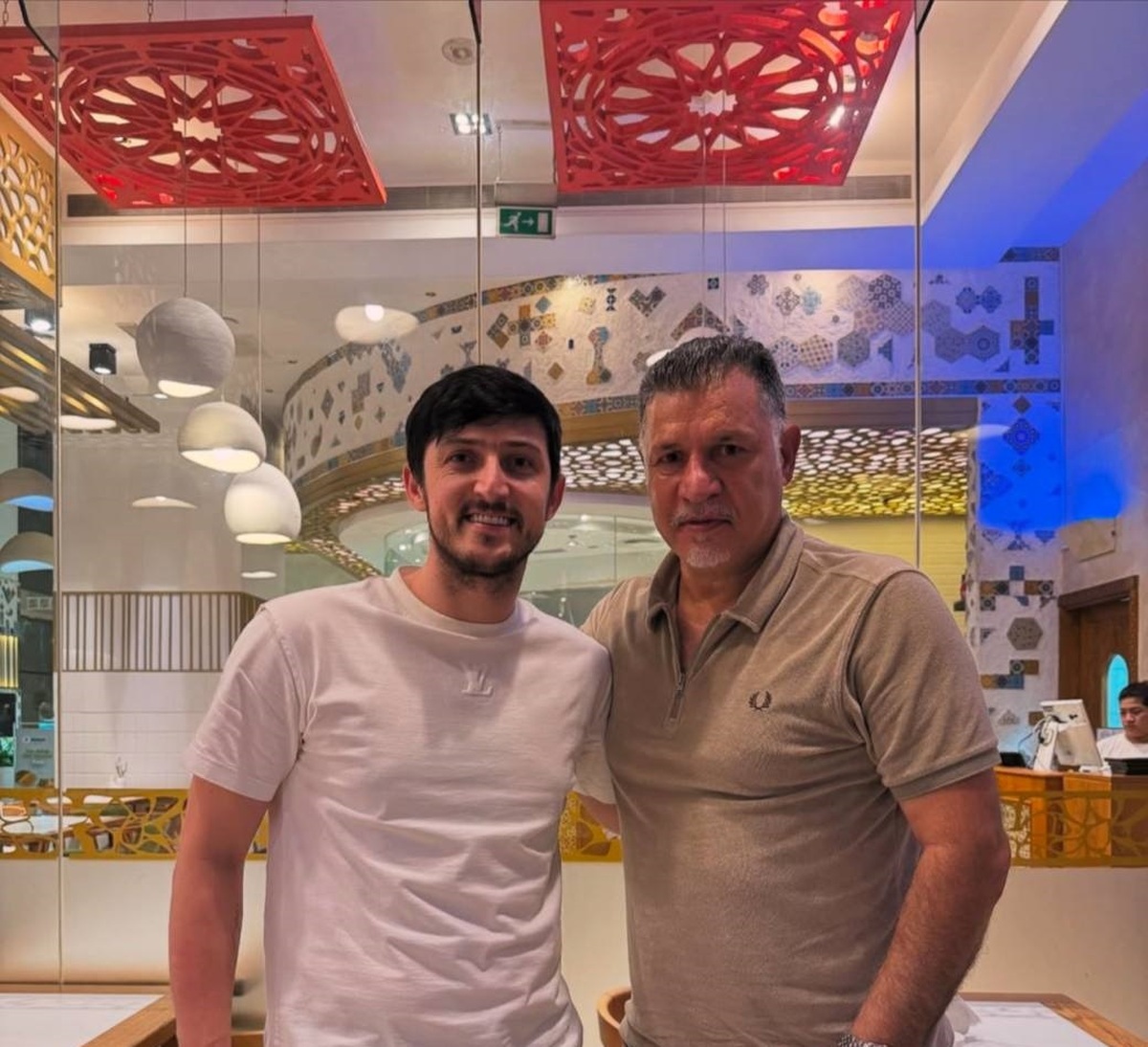 سردار آزمون یاد علی دایی را زنده کرد! / ۱۶۶ گل ملی در یک قاب!+ عکس