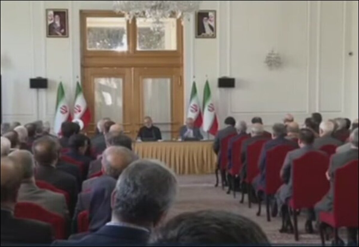 حضور پزشکیان در وزارت امور خارجه