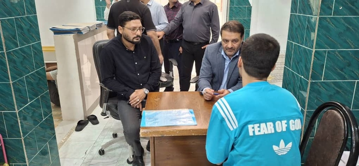بازدید دادستان مرکز استان هرمزگان از زندان و کانون اصلاح و تربیت بندرعباس