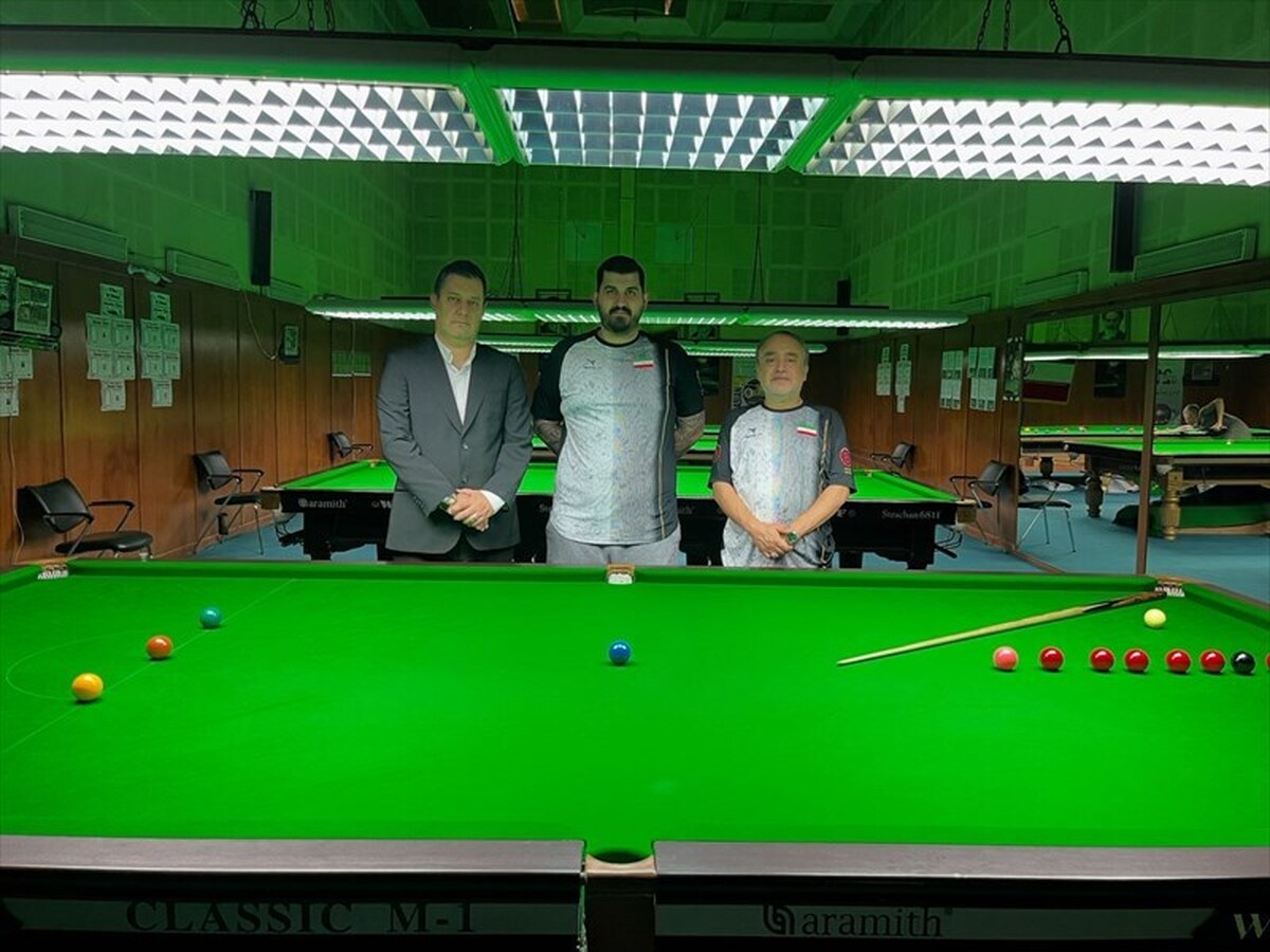بازدید دبیرکل فدراسیون بولینگ و بیلیارد از اردوی ویژه ملی‌پوش اسنوکر ایران