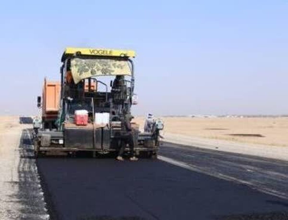 جاده پدافندی پایانه برکت به پایانه مرزی شهید سلیمانی در آستانه بهره‌ برداری