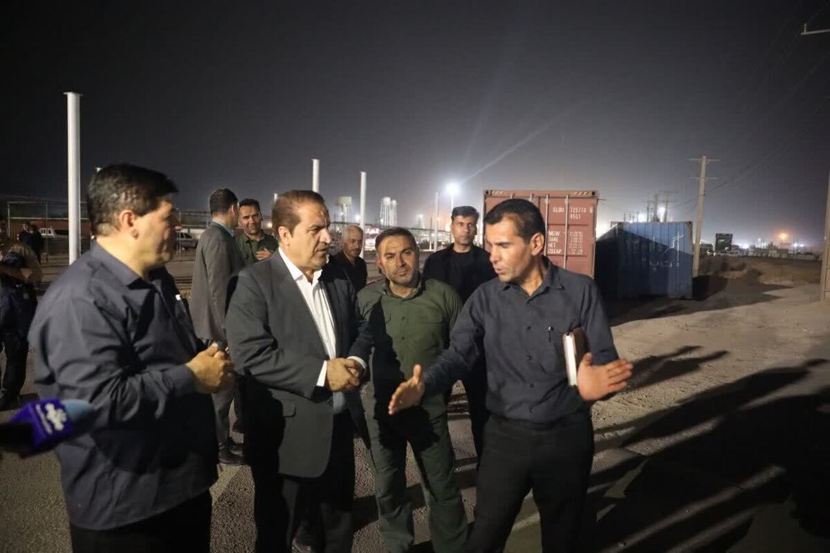 بازدید استاندار ایلام از زیرساخت‌های اربعین درمهران