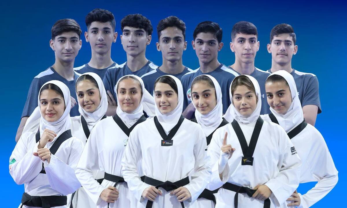 رقابت‌های قهرمانی تکواندوی آسیا / پله دوم در تسخیز نوجوانان ایرانی