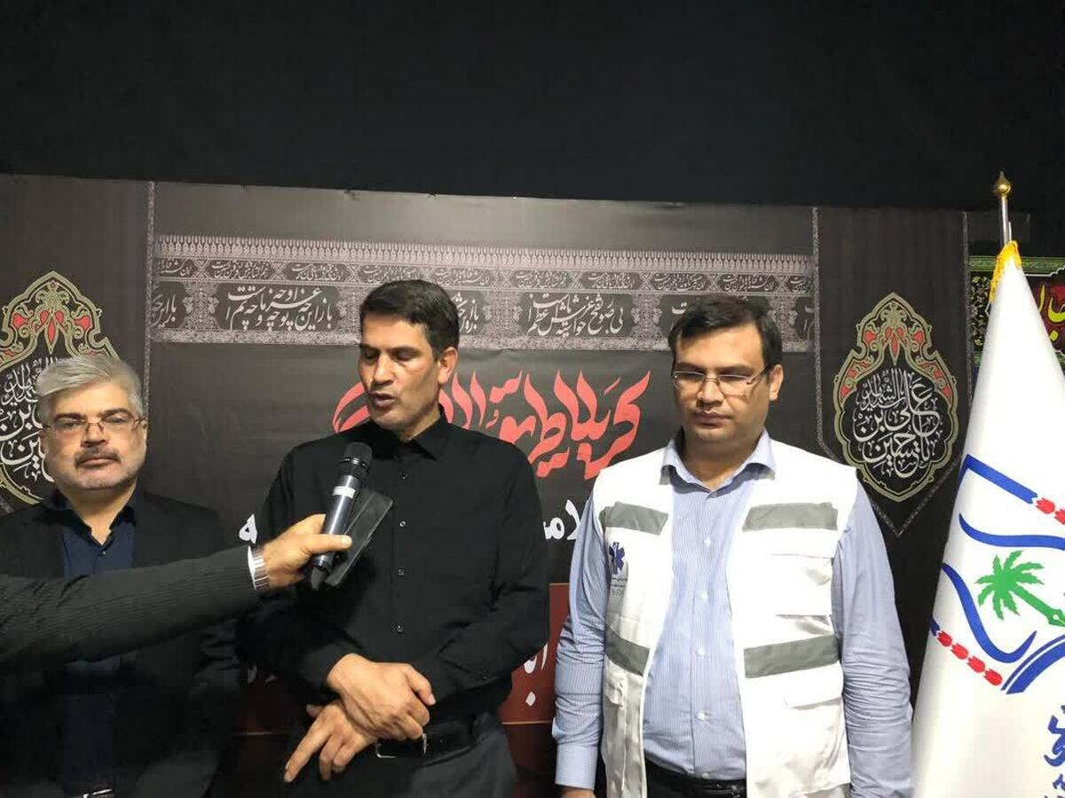 برپایی ۵ اتاق سرد بزرگ برای زوار اربعین در شلمچه