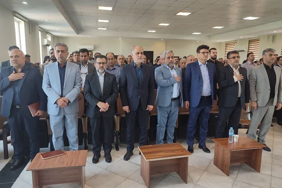 برگزاری آیین تکریم و معارفه دادستان شهرستان فومن