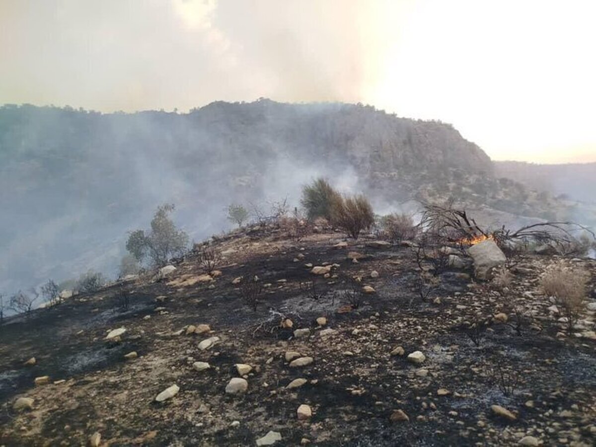 سومین مصدوم حادثه آتش‌سوزی آبیدر سنندج جان باخت