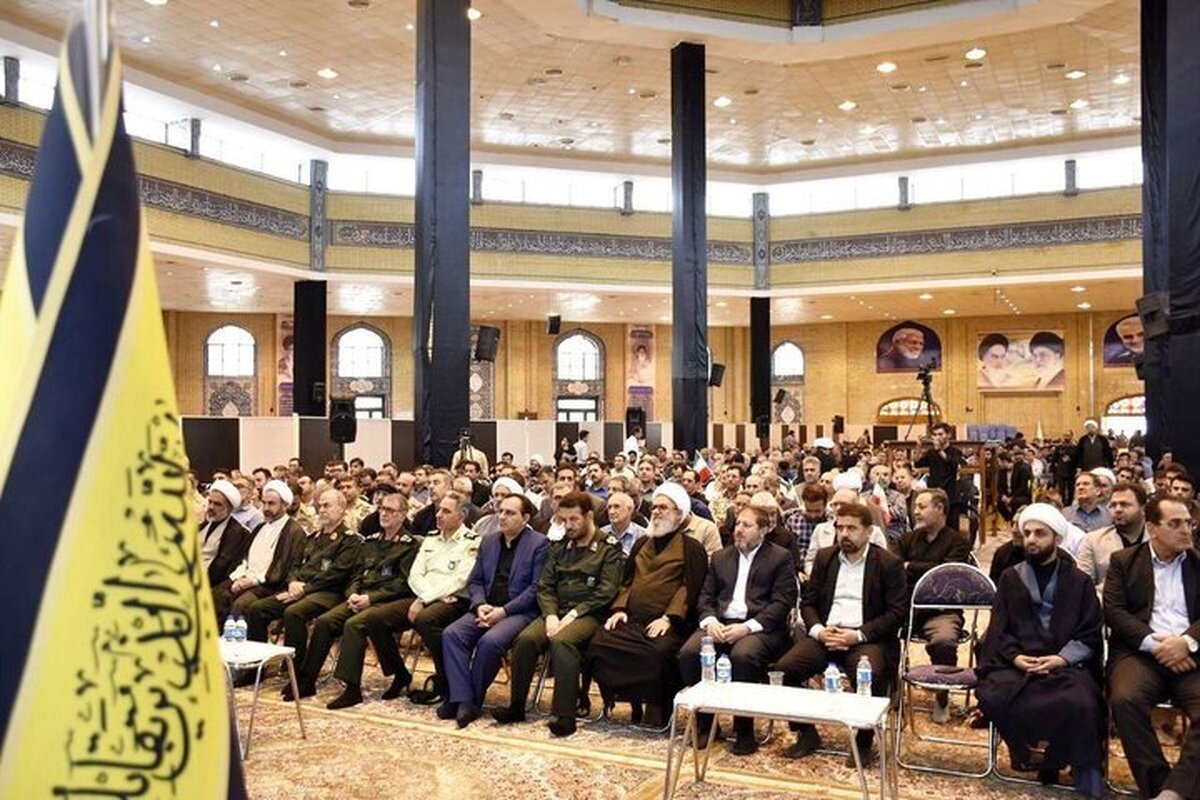  مراسم چهلم شهدای اقتدار ایران در ایلام با حضور مسئولان و مردم برگزار شد