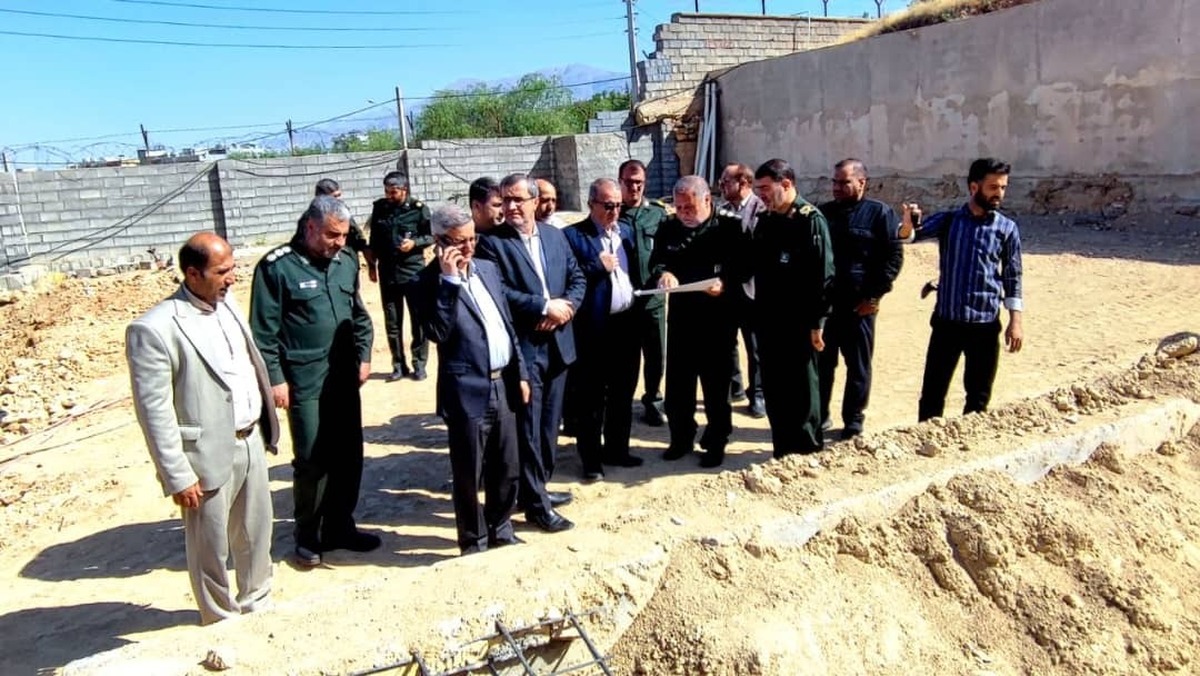 بازدید استاندار از پروژه‌های سپاه فتح کهگیلویه و بویراحمد