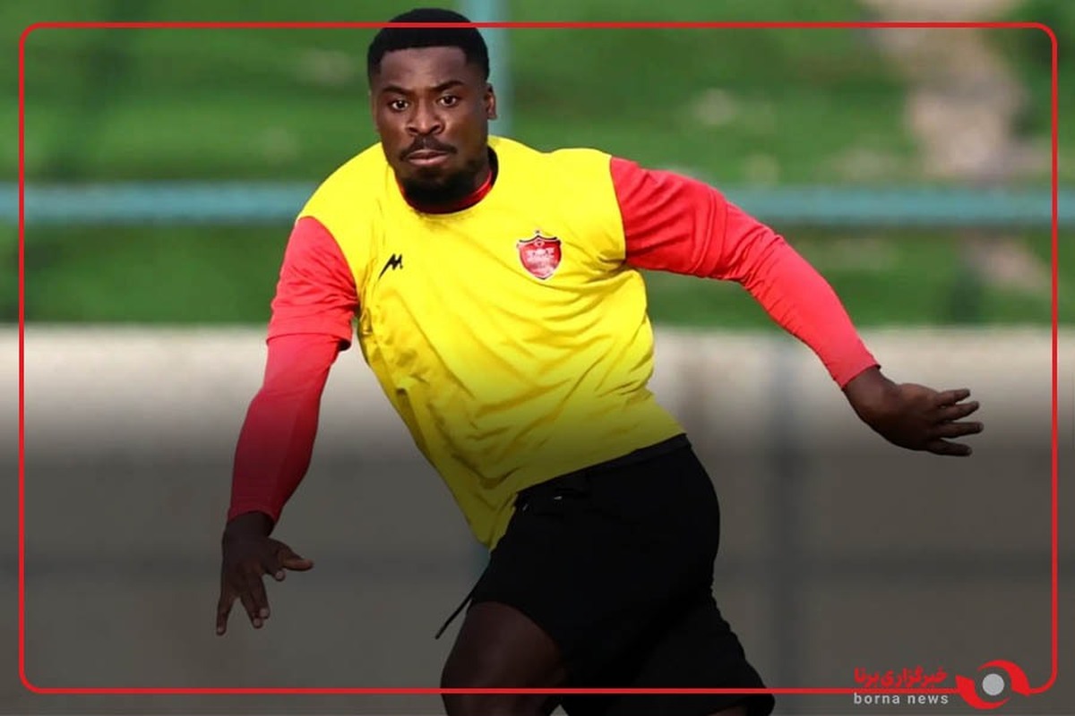 ویدیو باشگاه پرسپولیس از اولین حضور اوریه در تمرین پرسپولیس