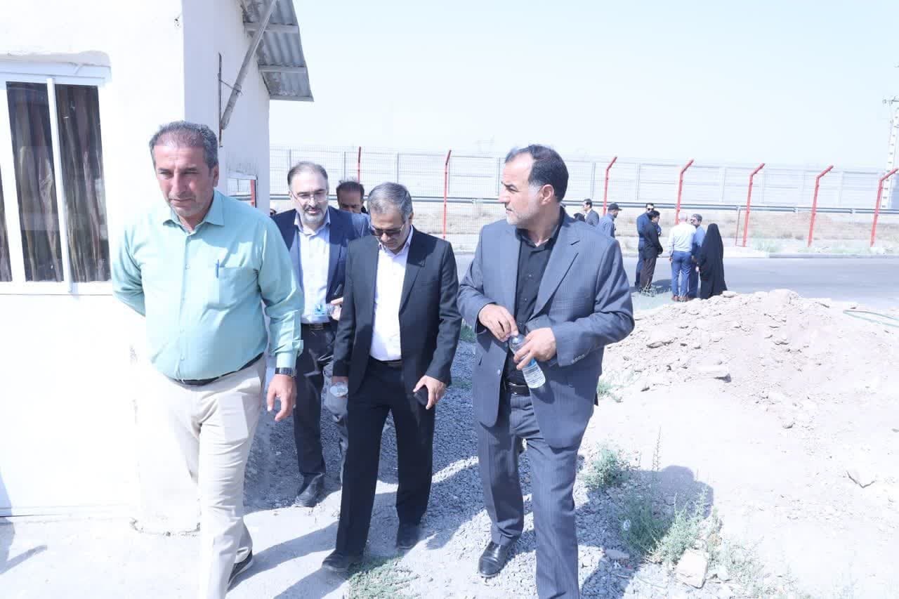 بازرس کل استان قزوین از پروژه های شهرداری محمدیه بازدید کرد