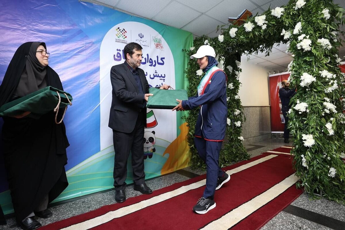 وزیر ورزش و جوانان در مراسم بدرقه کاروان اعزامی به بازی‌های جهانی چنگدو