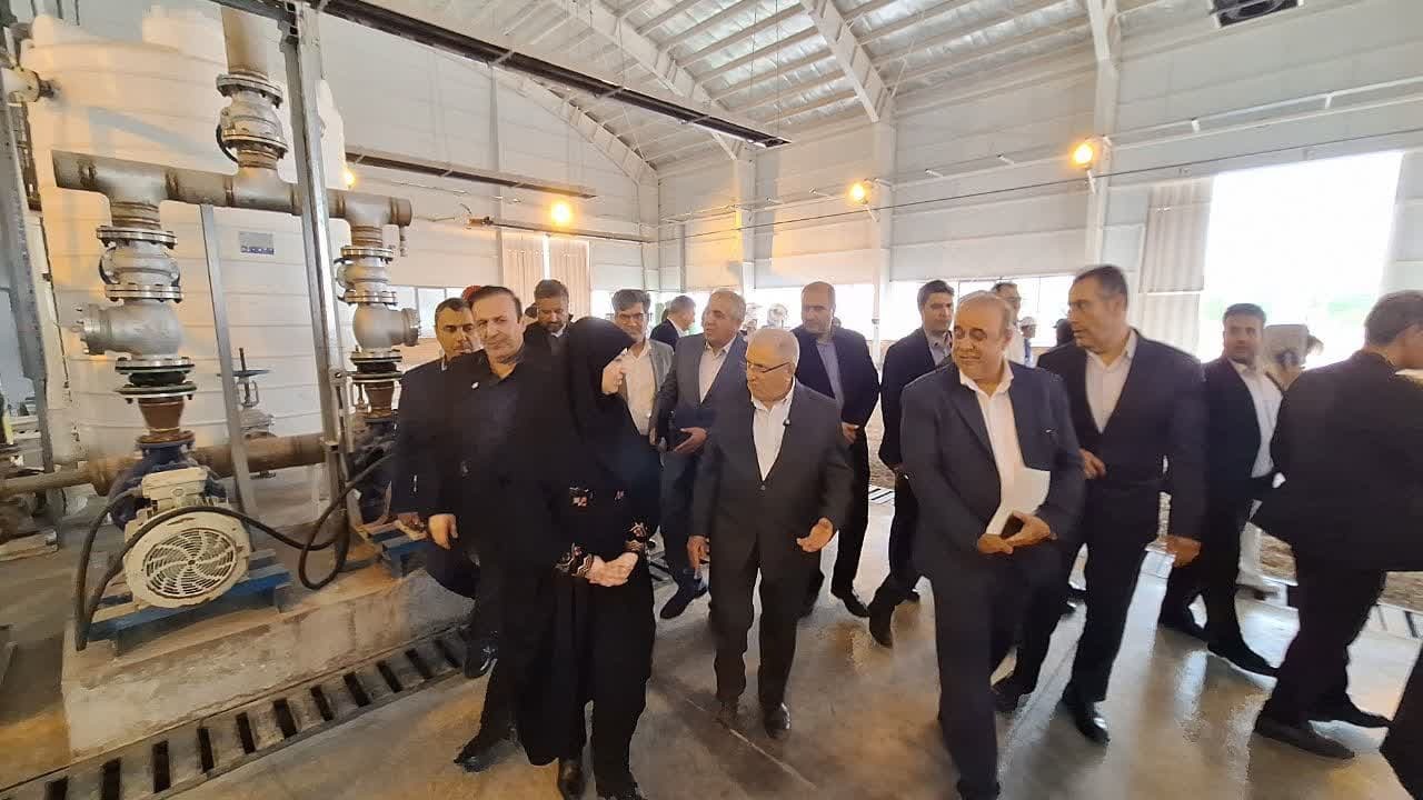 فاز نخست تصفیه خانه شرکت شیمیایی بهداش در شهرک صنعتی لیا افتتاح شد