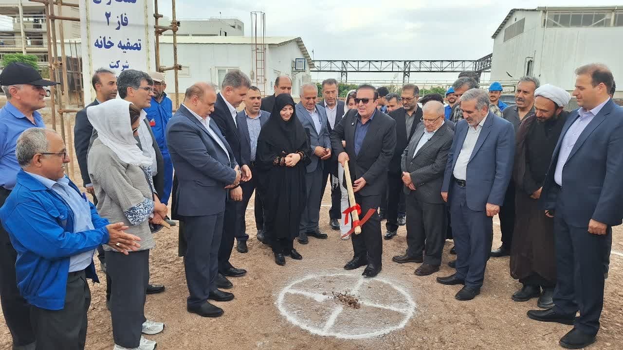 فاز نخست تصفیه خانه شرکت شیمیایی بهداش در شهرک صنعتی لیا افتتاح شد