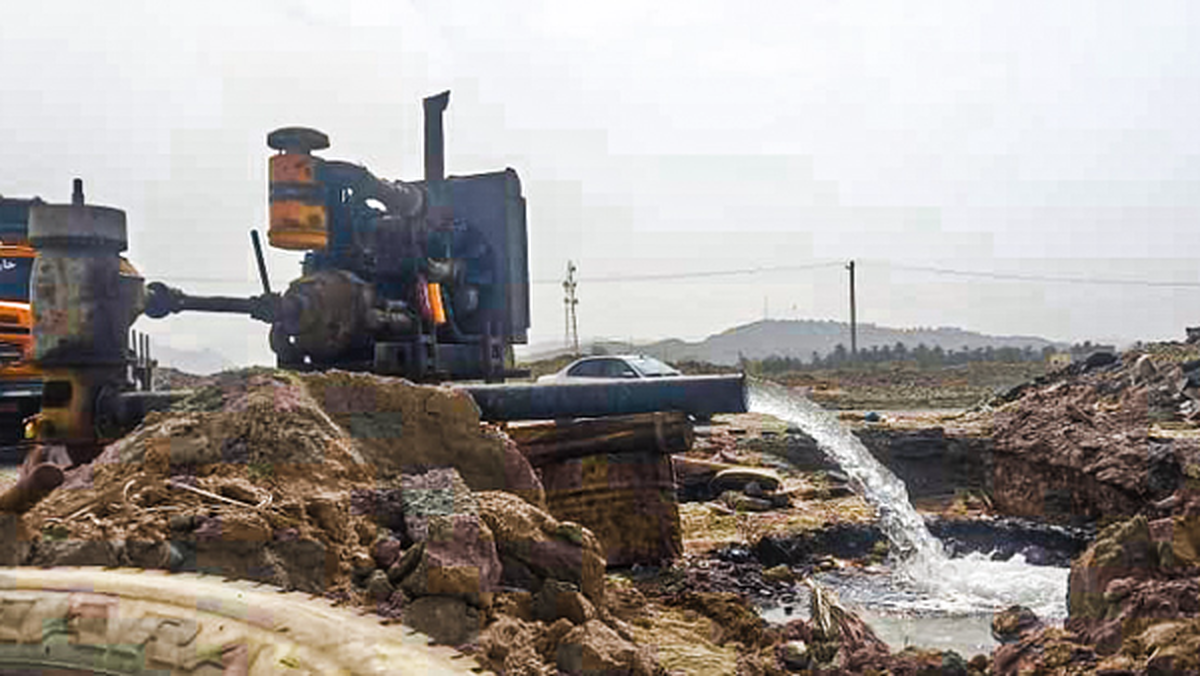 حفر و بهره برداری از چاه جایگزین آب شرب قلعه قاضی در کمتر از دو هفته