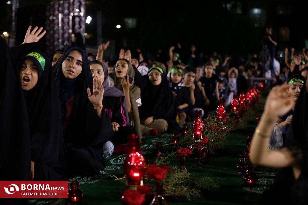 مراسم عزاداری شب شهادت حضرت رقیه (س)