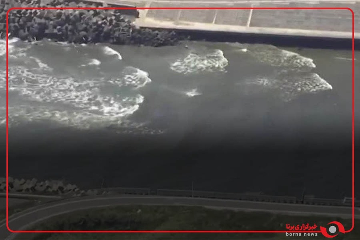 امواج ناشی از زلزله روسیه در ساحل ژاپن