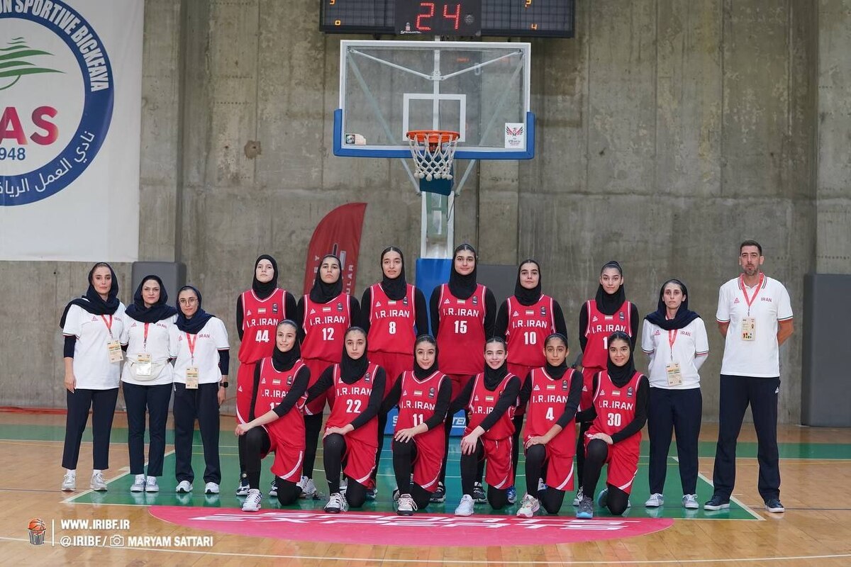 رقابت‌های بسکتبال غرب آسیا/ دختران ایران مقابل لبنان مغلوب شدند