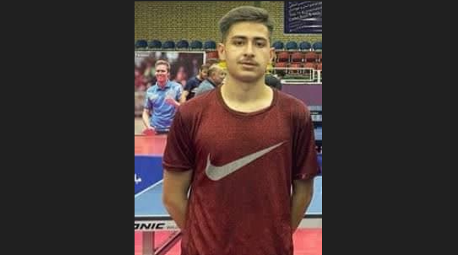 ورزشکار قزوینی در مسابقات تنیس روی میز منطقه سه کشور قهرمان شد