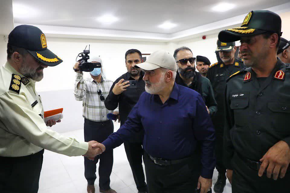 مقر فرماندهی فراجا در مرز بین المللی شلمچه به بهره برداری رسید