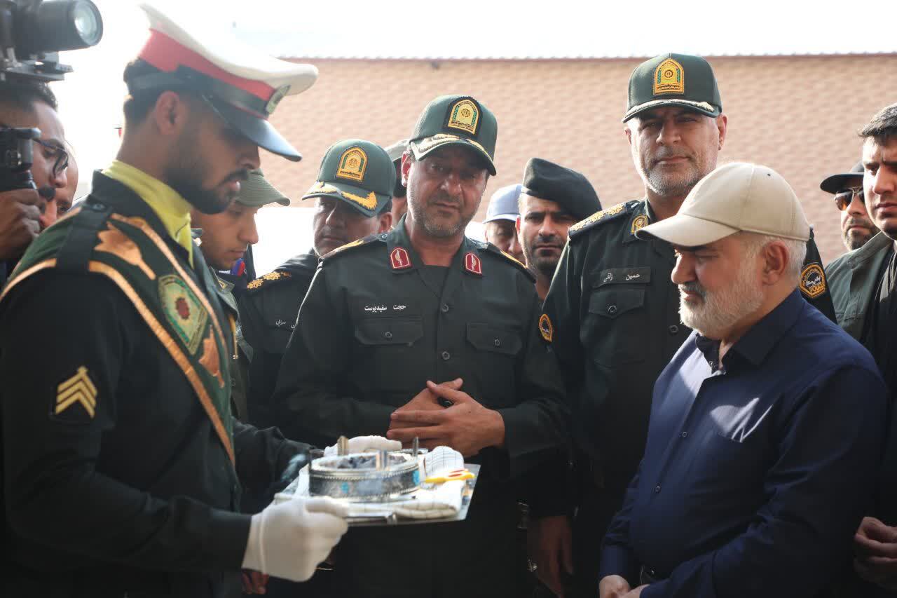 مقر فرماندهی فراجا در مرز بین المللی شلمچه به بهره برداری رسید