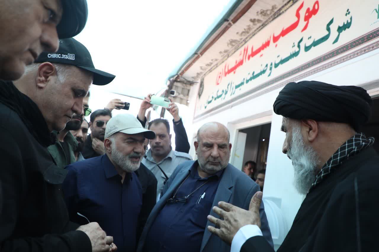 استاندار خوزستان از روند خدمات‌رسانی به زوار در مرز اربعینی شلمچه بازدید کرد