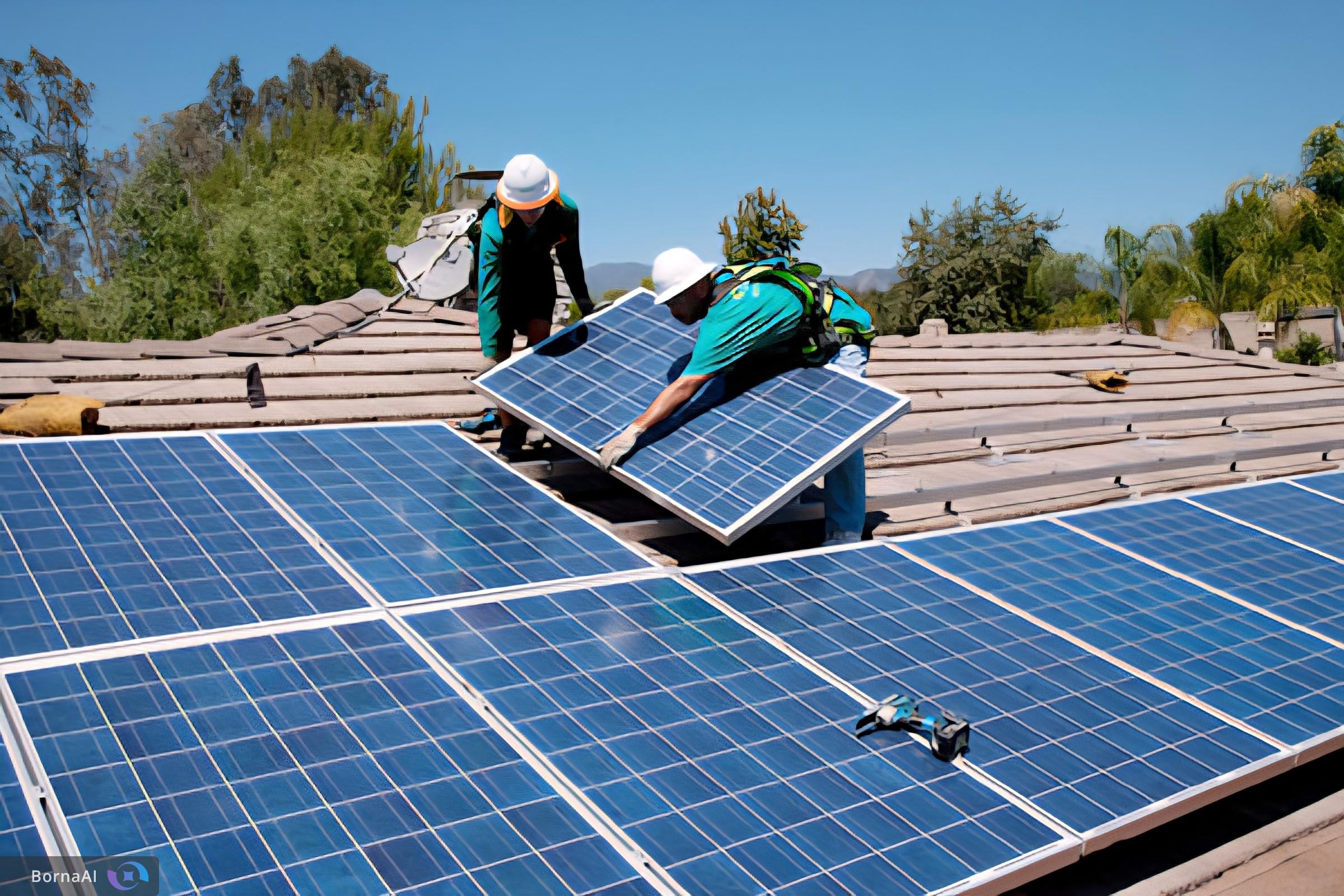 هیبریدی‌های خورشیدی بومی روی پشت‌بام دستگاه‌های اجرایی/ ۲۰ هزار مگاوات ناترازی برق در کشور