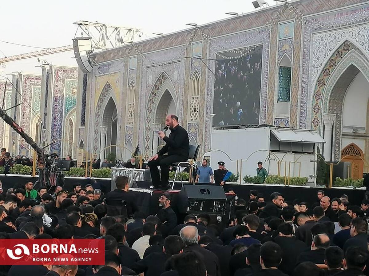 مراسم چهارپایه‌خوانی سالروز رحلت پیامبر اکرم (ص) در حرم رضوی برگزار شد