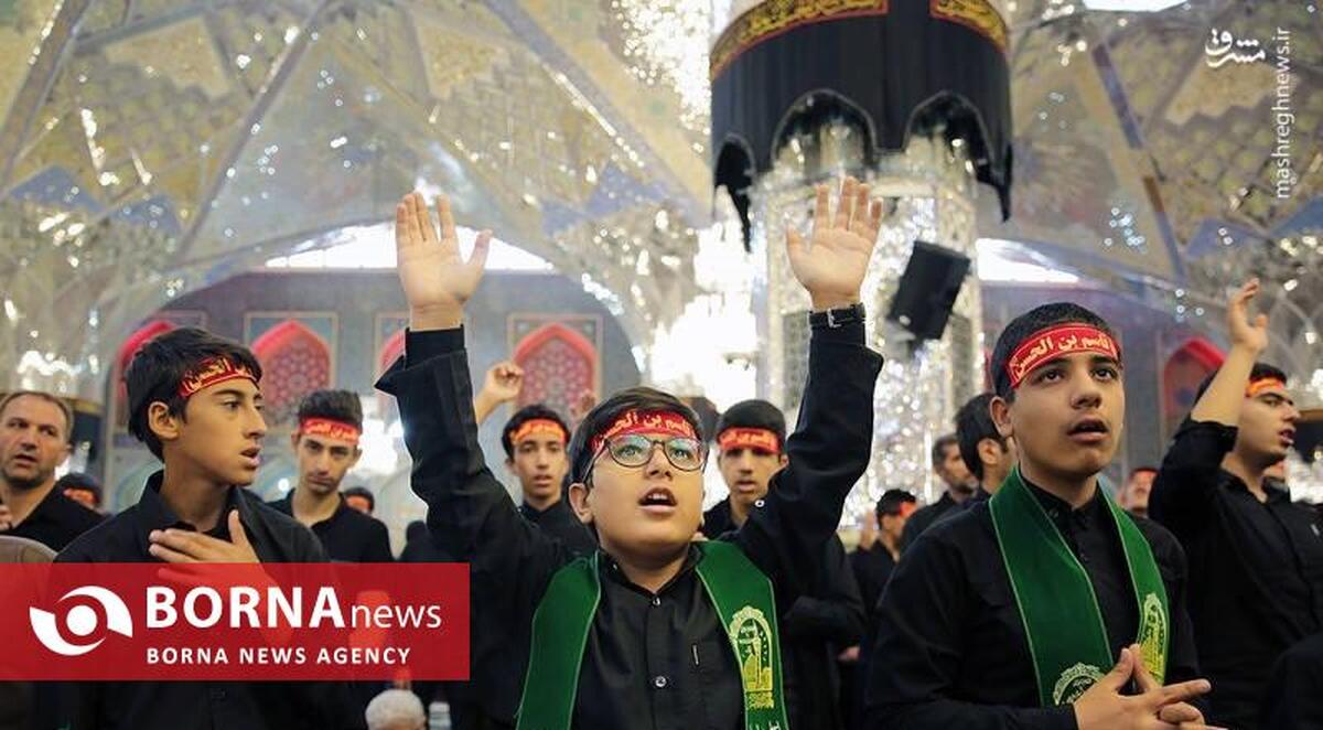 اجتماع بزرگ عزاداری هیئت‌های نوجوان «ابناء الرضا (ع)» به مناسبت شهادت امام رضا(ع)