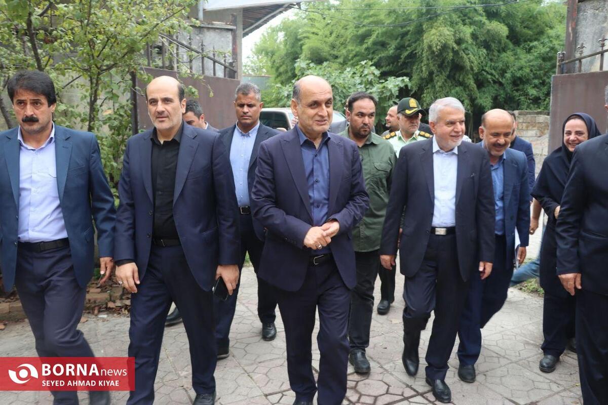 سفر وزیر میراث فرهنگی، صنایع دستی و گردشگری  به شهرستان لاهیجان