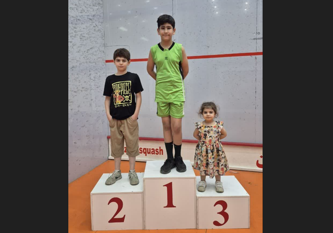 نفرات برتر مسابقات اسکواش قزوین «یادواره شهیدرجایی» معرفی شدند