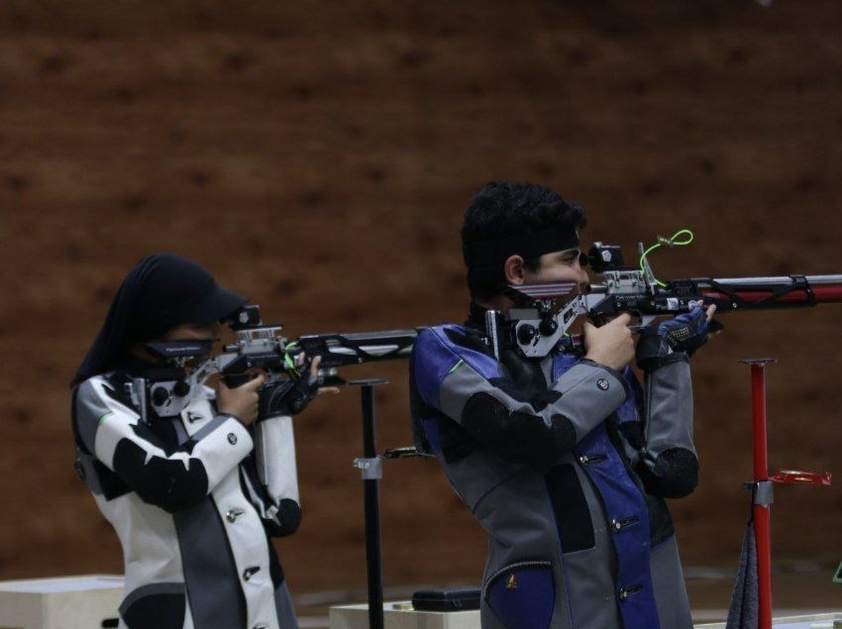 تیراندازی قهرمانی آسیا/ مدال برنز به تیم میکس تفنگ ۱۰ مترایران رسید