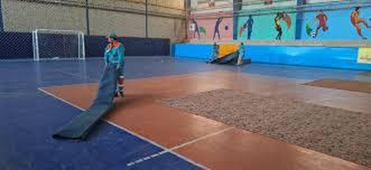 آغاز پذیرش زائر در اسکان اضطراری مجموعه ورزشی وحدت+فیلم