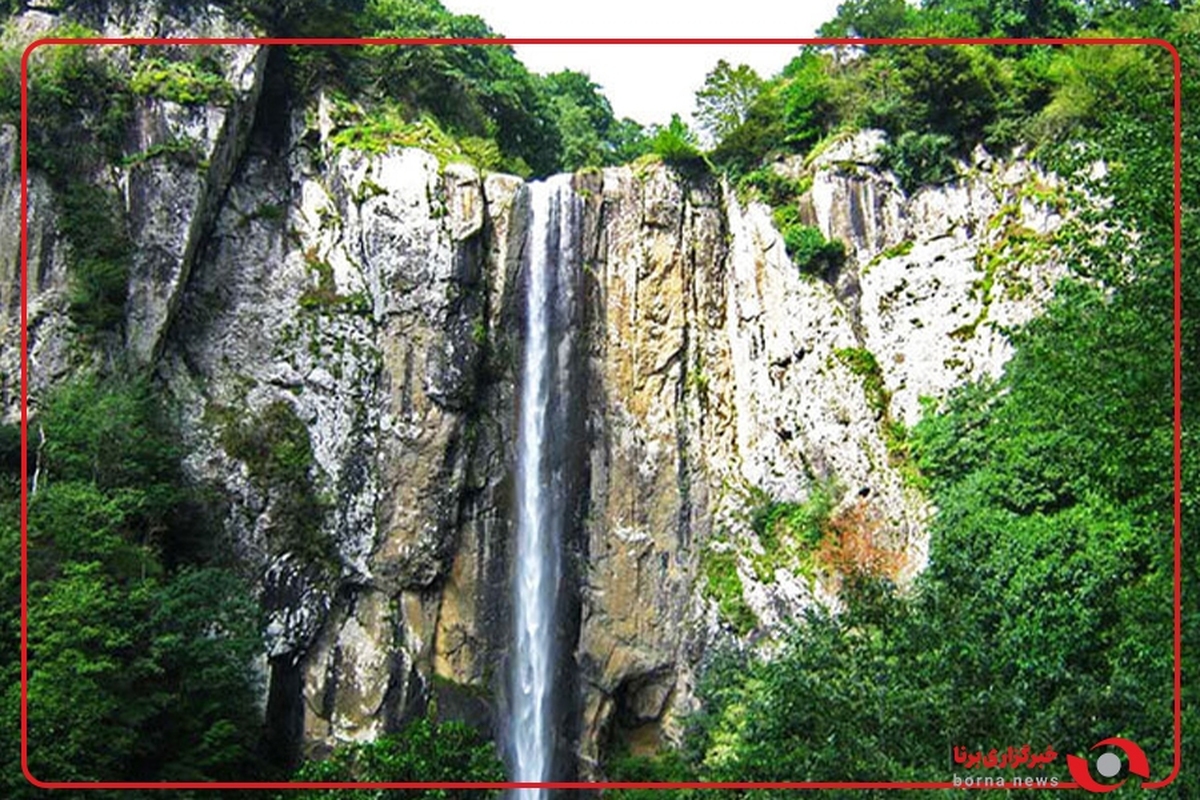 آبشارلاتون آستارا، شاهکار زیبای طبیعت