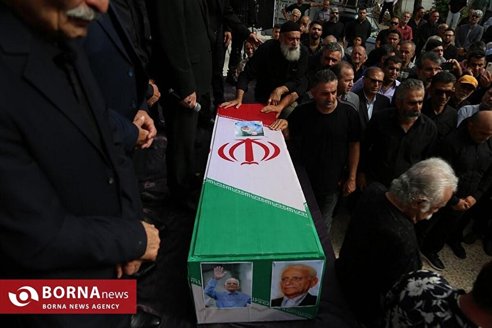 تشییع پیکر امامعلی حبیبی