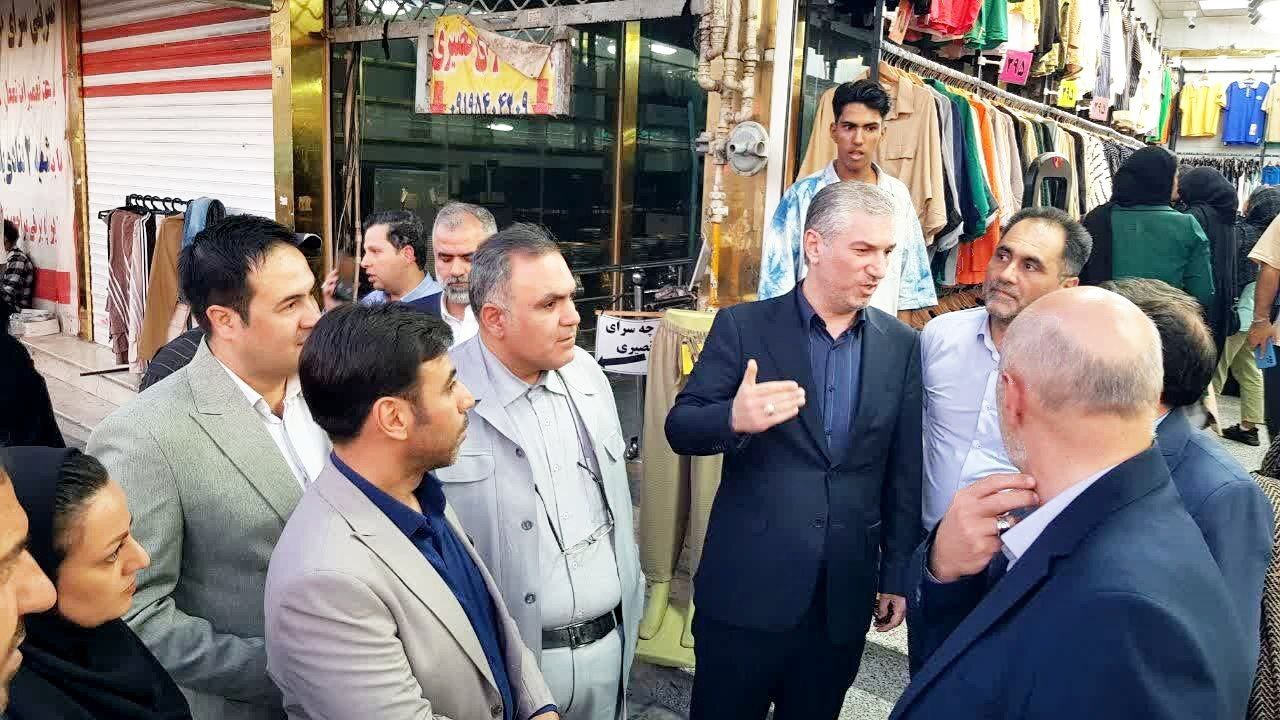 بازدید فرماندار پاکدشت از اصناف و بازاریان و تأکید بر وفاق اجتماعی برای حل مطالبات کسبه بازدید فرماندار پاکدشت از اصناف و بازاریان و تأکید بر وفاق اجتماعی برای حل مطالبات کسبه