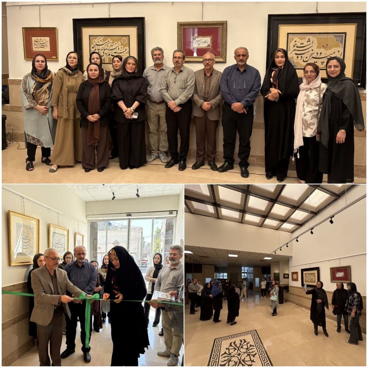 درخشش میراث مکتوب ایران در نمایشگاه بزرگ خوشنویسی شهرستان ملارد