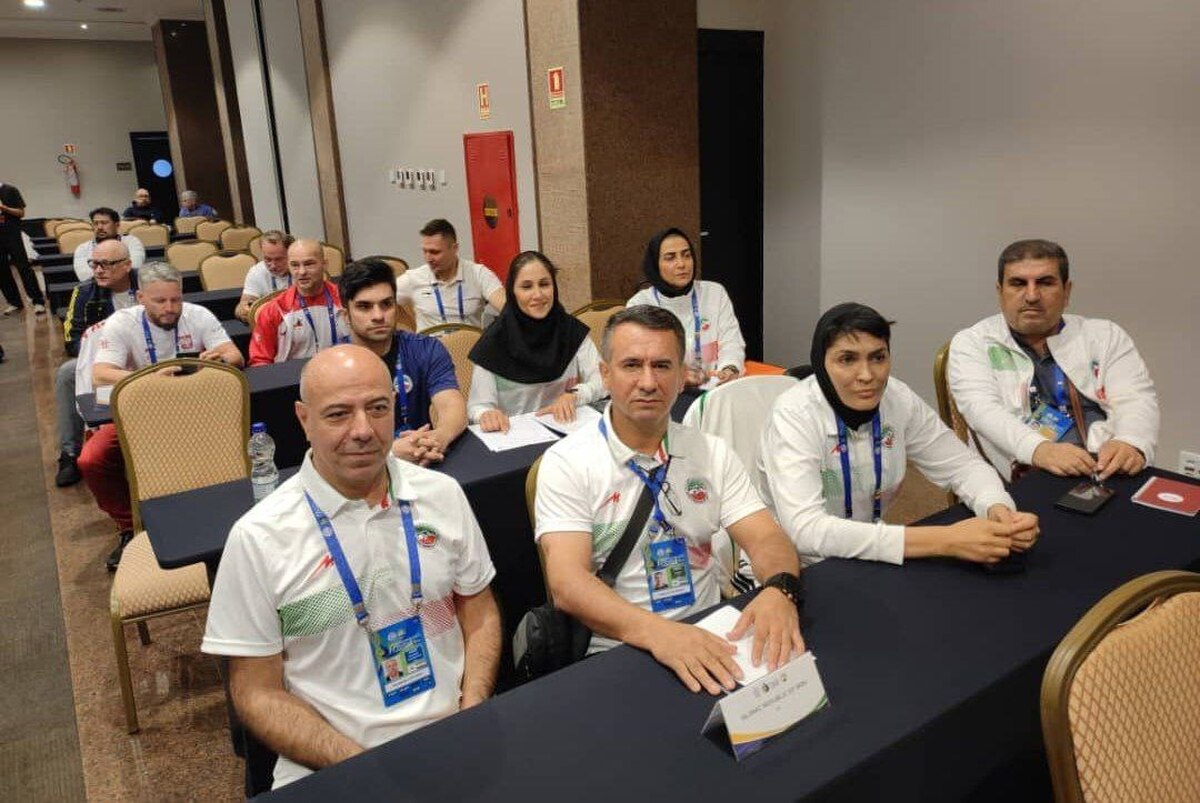 حضور نمایندگان ایران در نشست فنی مسابقات ووشو قهرمانی جهان