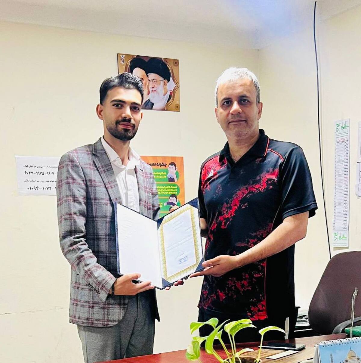 انتصاب مدیر روابط عمومی هیات تنیس روی میز گیلان