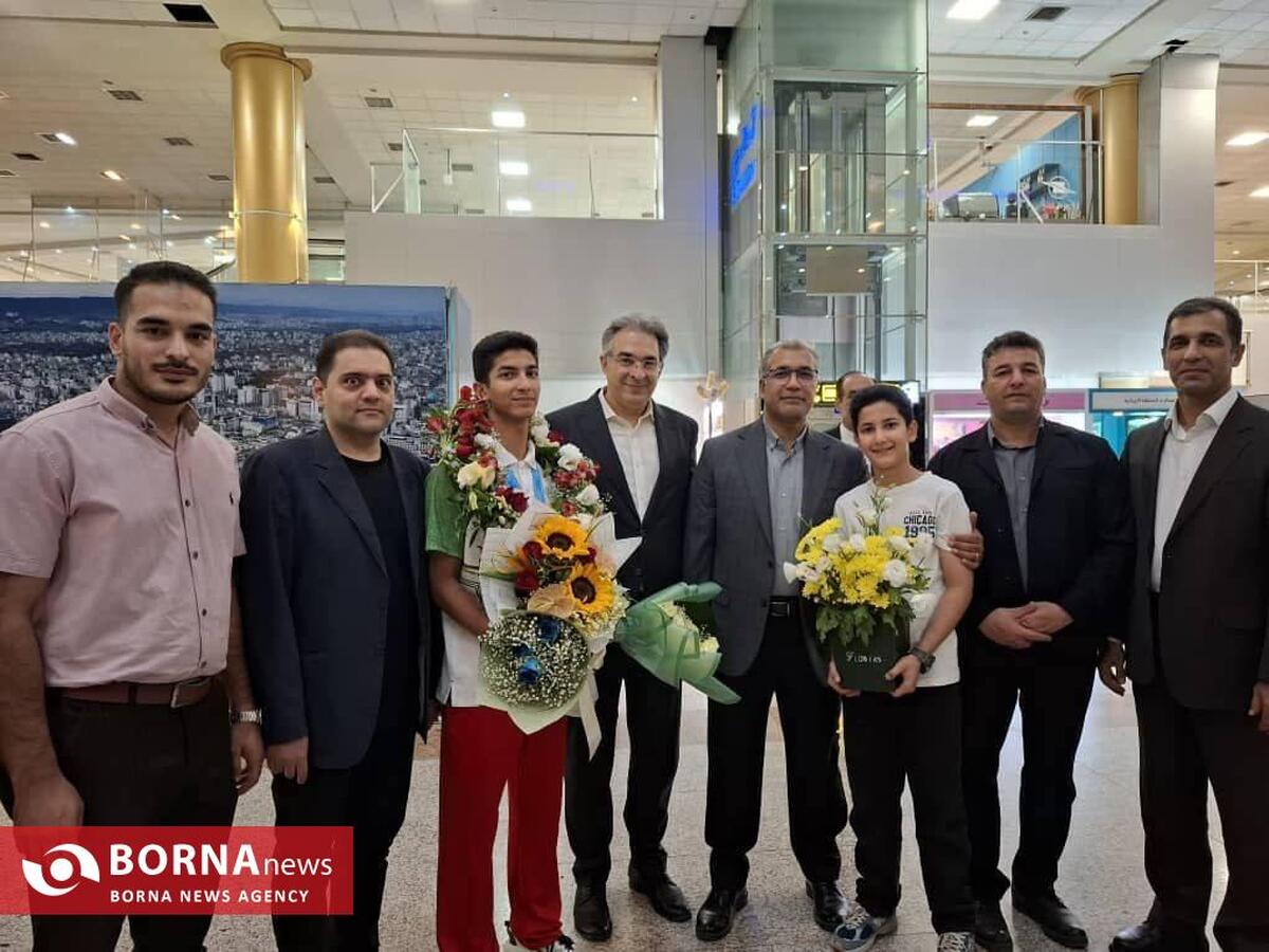 استقبال از نائب‌قهرمان نوجوانان آسیا در مشهد
