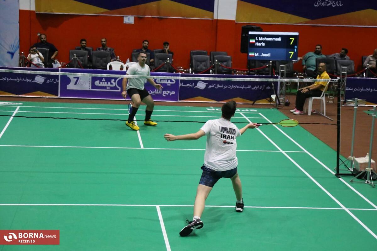 دومین دوره رقابت های بین المللی بدمینتون جام کاسپین در بخش آقایان