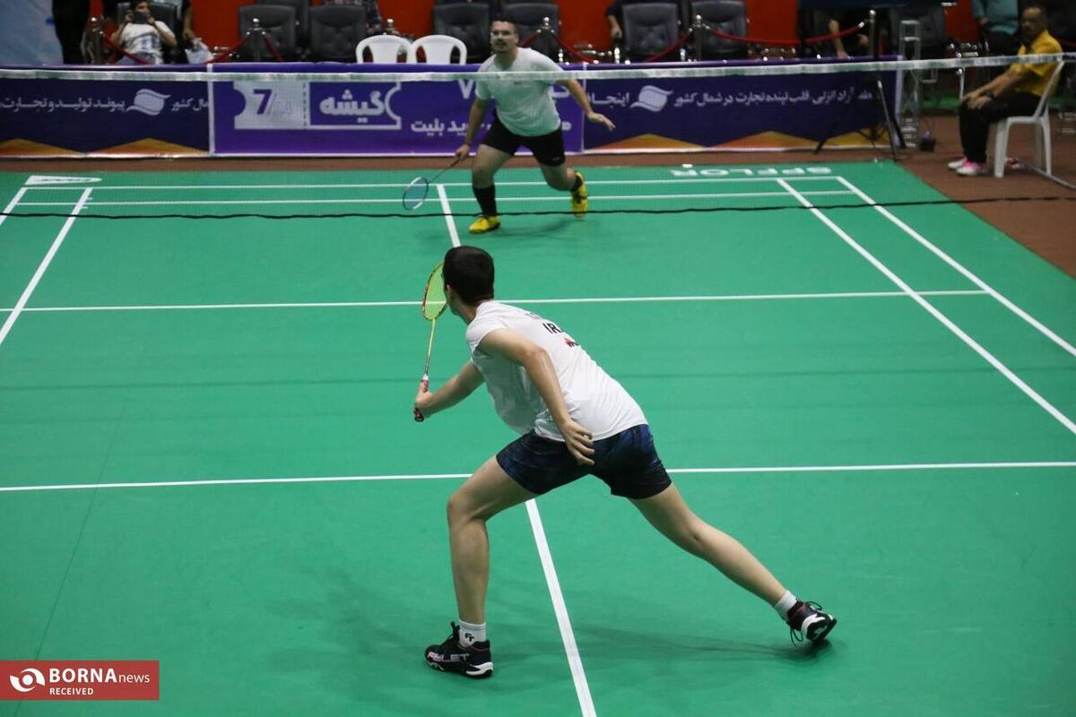 نتایج روز نخست رقابت‌های بخش آقایان در مسابقات بین‌المللی بدمینتون جام کاسپین