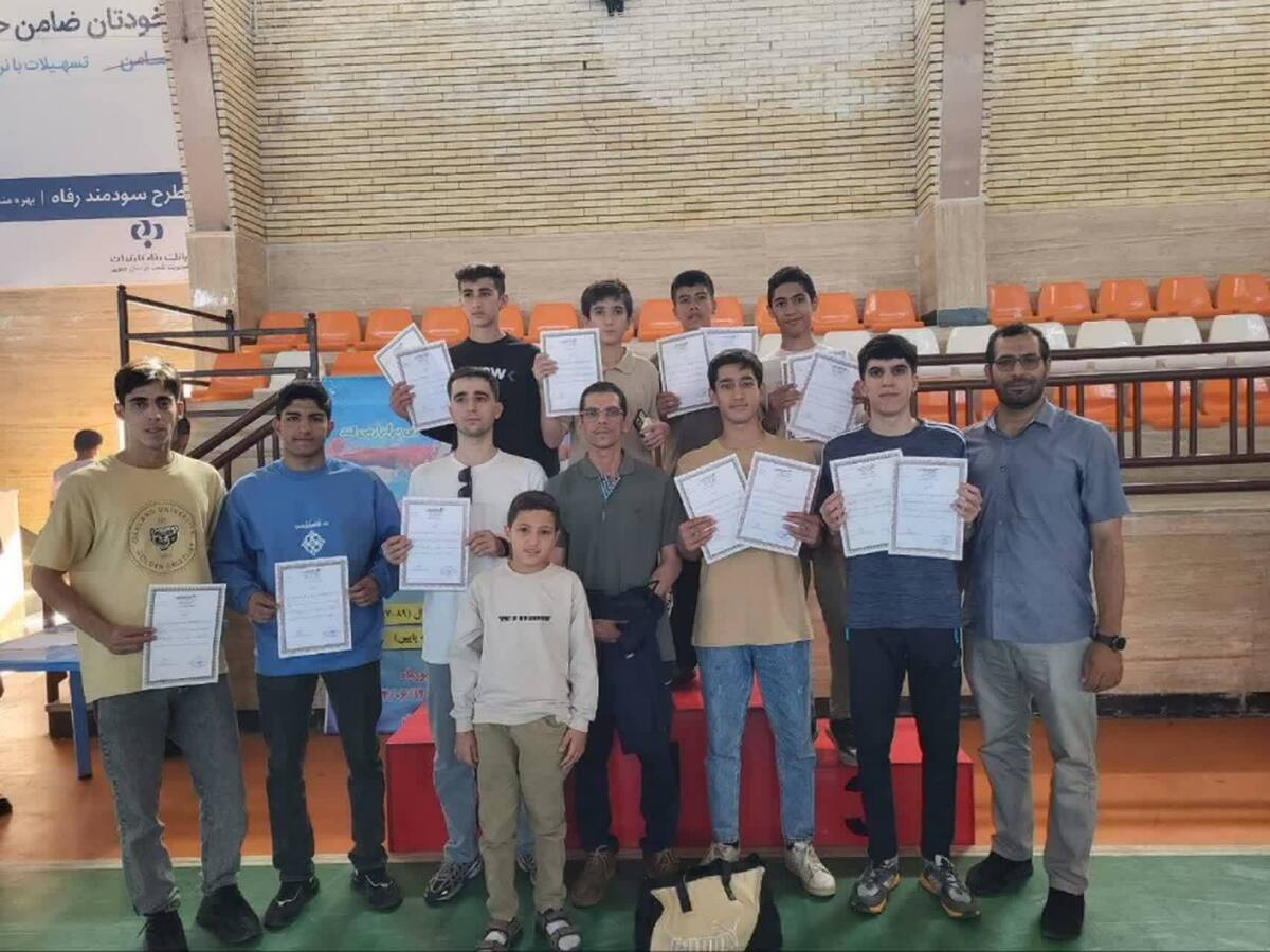 درخشش شناگران قاینات در مسابقات انتخابی تیم شنای استان خراسان جنوبی